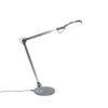 Design table lamp gray incl. LED with wireless charger - Don