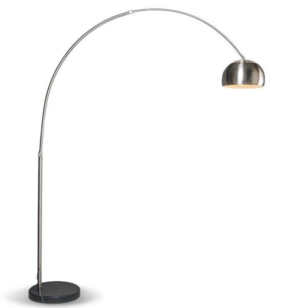 Modern arc lamp steel adjustable - Grande
